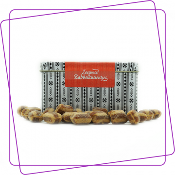 Blik babbelkussentjes wit