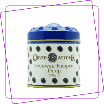 Blik drop blauw 2