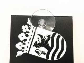 Bordje i  zeeland detail