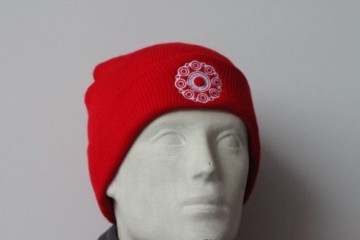 Zeeuwseknop muts - rood