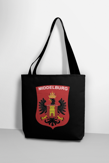 Schoudertas Middelburgse wapen