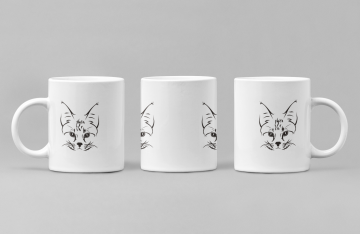 Mockup of an 11 oz coffee mug from three different angles 27883 1