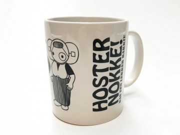 Mok met Leuntje & Merien en de tekst Hoster Nokke