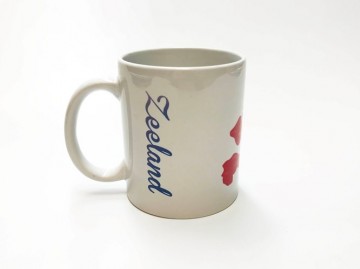 Mok met Zeeland kaart