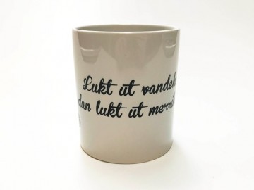 Mok Lukt ut vandehe nie, dan lukt ut merrihun wé!