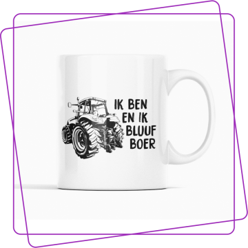 Ik ben en ik bluuf boer