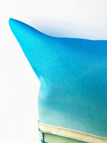 Outdoor kussen blauw Zeeuws wapen