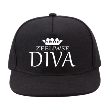 Zeeuwse Diva pet - zwart