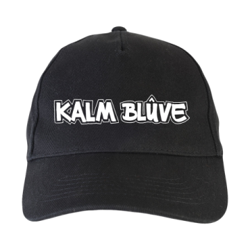 Kalm Blûve pet - zwart