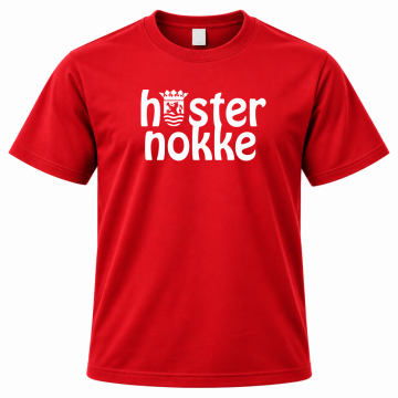 Hoster Nokke T-shirt rood