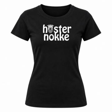 Hoster Nokke dames T-shirt zwart