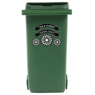 Origineel set kliko decoratie stickers met Zeeuwse knop