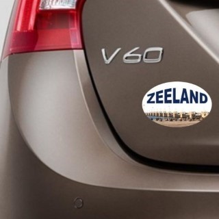 Auto sticker Zeeland Oosterscheldekering