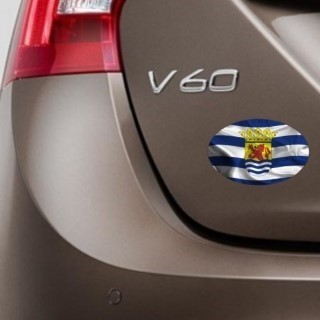 Auto sticker Zeeuwse vlag