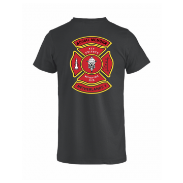 T shirt achter sosial member