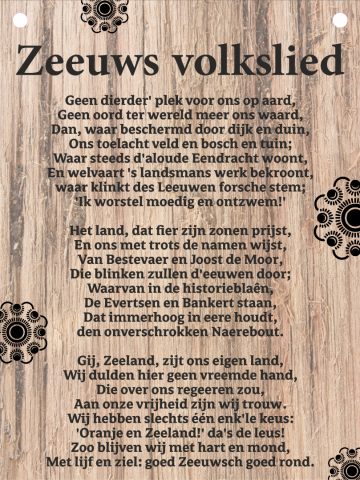 Zeeuws volkslied