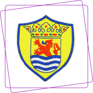 Zeeuws wapen patch kleur